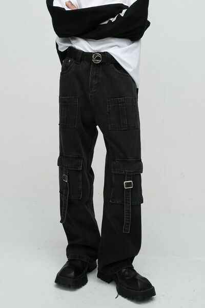 Mid Rise Men's Cargo Jeans - Damned Threads